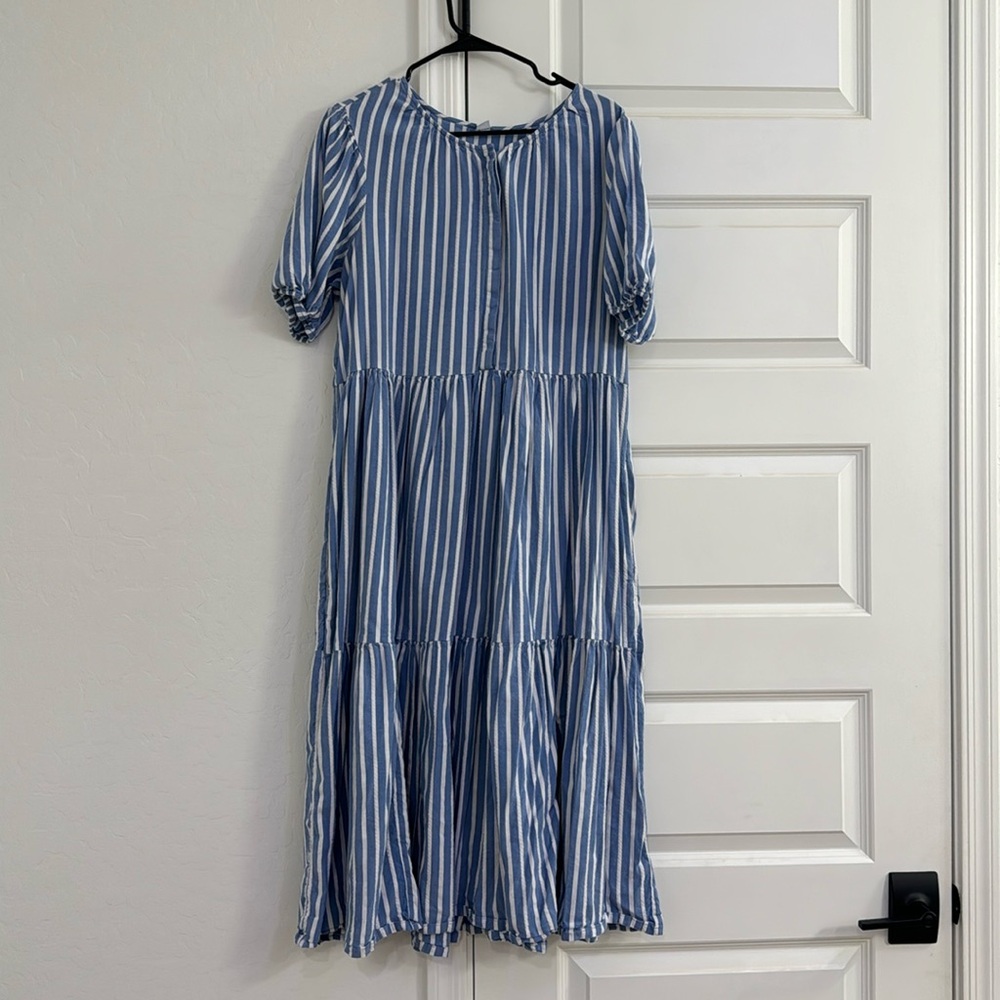 Old Navy Midi Stripe Dress